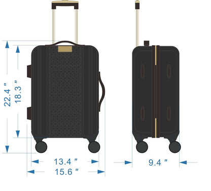 St. Tropez Hard Sided Luggage 22 inch