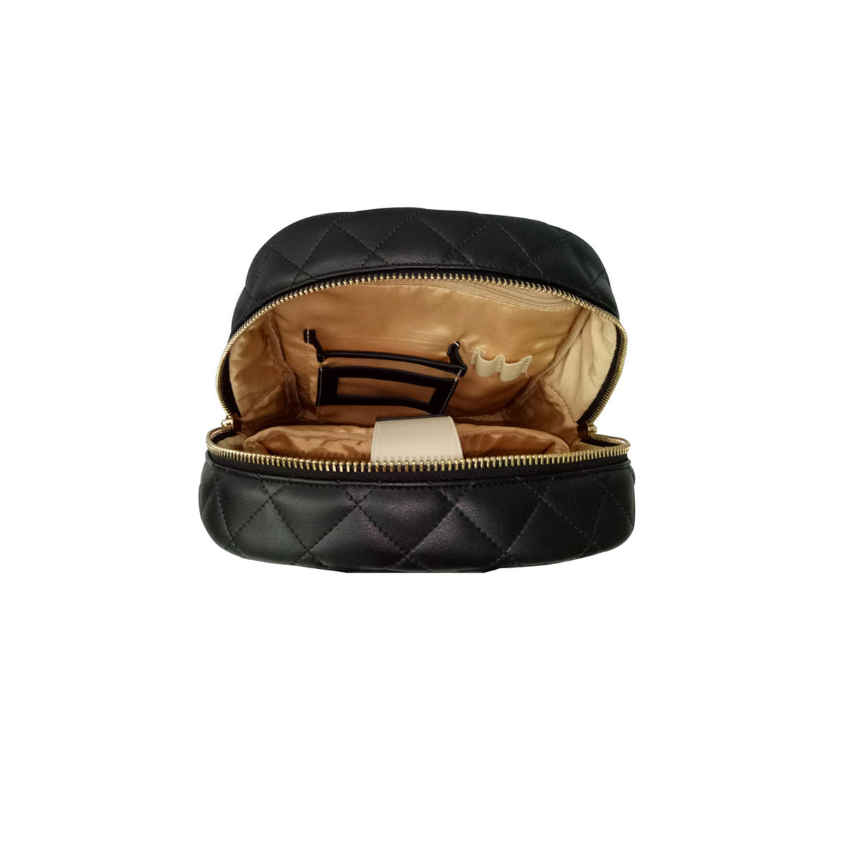 Sandy Lisa St. Tropez Quilted Backpack for Laptop 15.6\